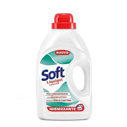 Obrázek pro produkt Prací gel SOFT 2,5l s dezinfekční přísadou